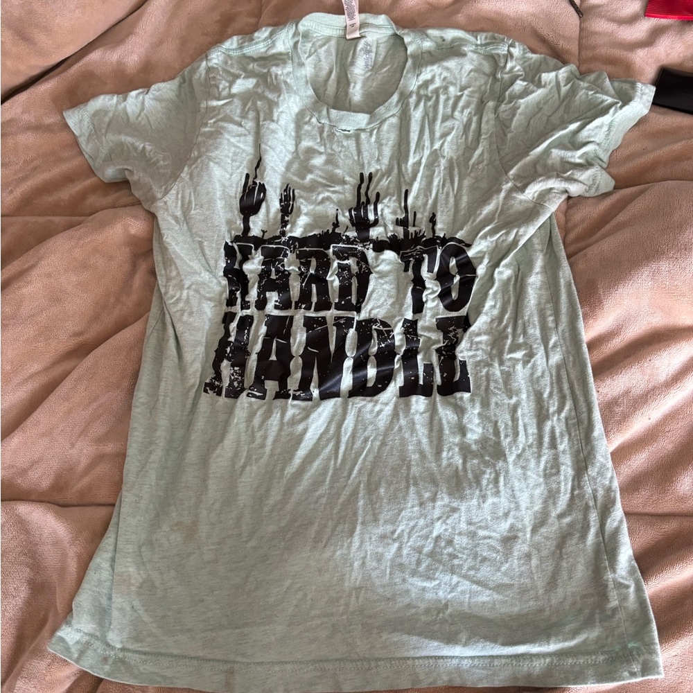 Graphic Tee with Bold Text